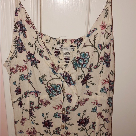 American Eagle Flowy Floral Dress - Picture 2 of 4